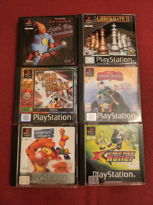 PS1 and PS2 games pack used, includes Xbox 360 game