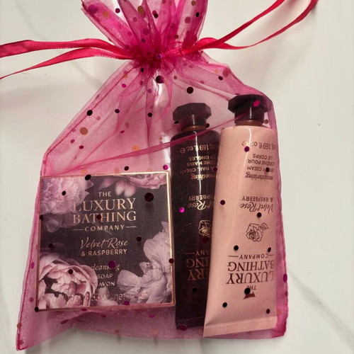 Travel kit with soap and creams new, 3 pieces