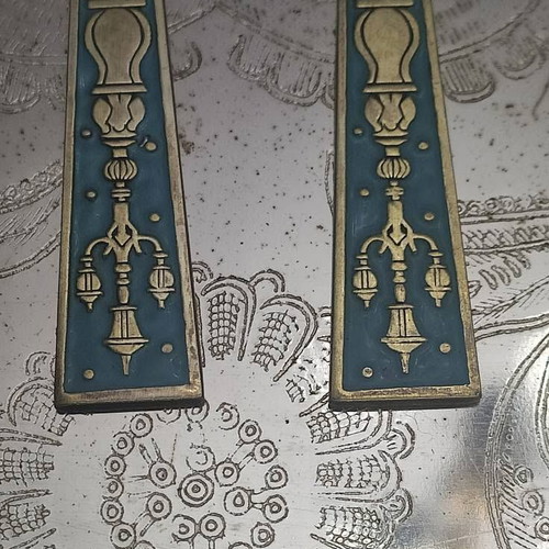 Set of old Russian silver spoons used, collectible