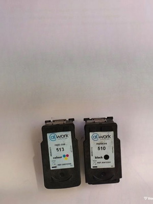 Awork Canon 510 and 513 empty ink cartridges