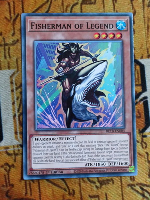 Yu-Gi-Oh! Fisherman of Legend Effect Monster κάρτα, 1st Edition