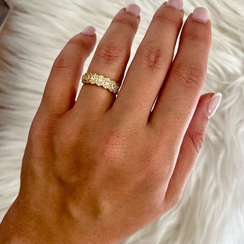 Ring No6 new, gold-colored