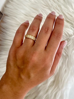 Ring No6 new, gold-colored