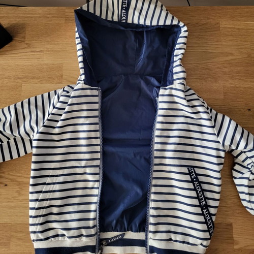 Alouette reversible jacket used 110cm/5 years with hood