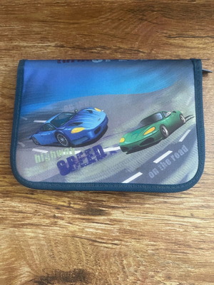 School pencil case used with car design
