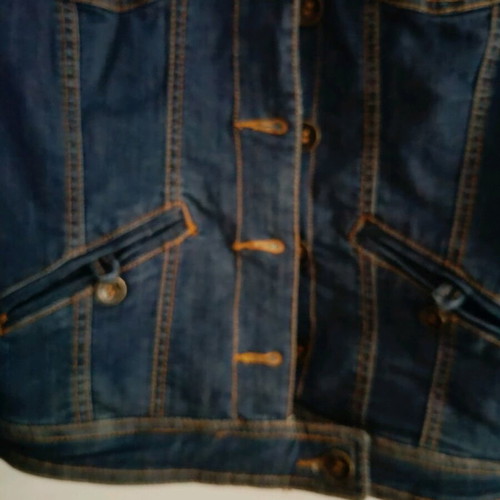 Raxevsky women's jacket with fur lining like new, blue, size S