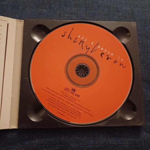 Sheryl Crow All I Wanna Do 2 Trk Promo CD digipack σαν καινούργιο, rock