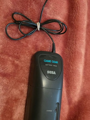 Sega power bank for Game Gear used with American plug