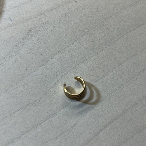 Adjustable gold ear cuff new