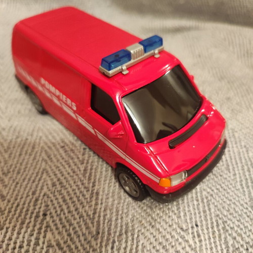 Cararama French Fire Brigade VW T5 Van 1:43 Diecast Used