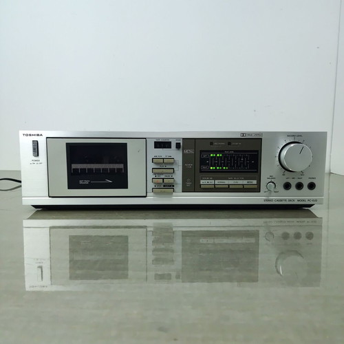 Toshiba PC-G22 cassette deck used, Dolby B, metal tape, Japan 1984