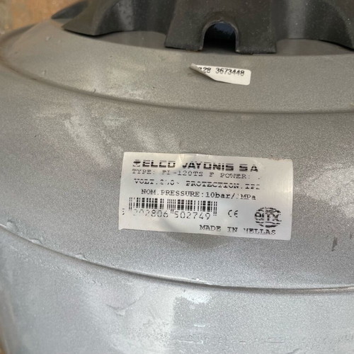 Elco Titan electric boiler 120lt horizontal used