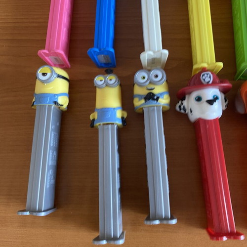 Pez candy dispensers vintage set of 24, like new