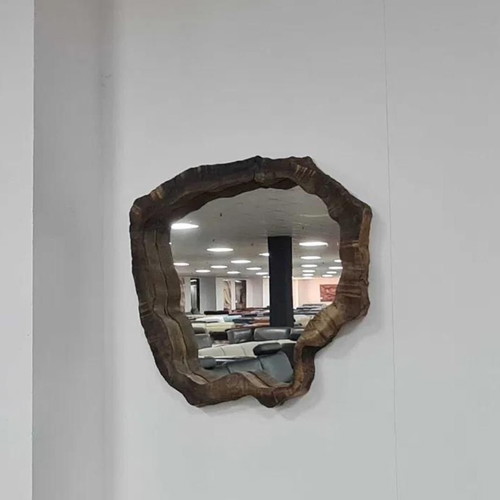 Unique mirror made of solid wood new, handmade