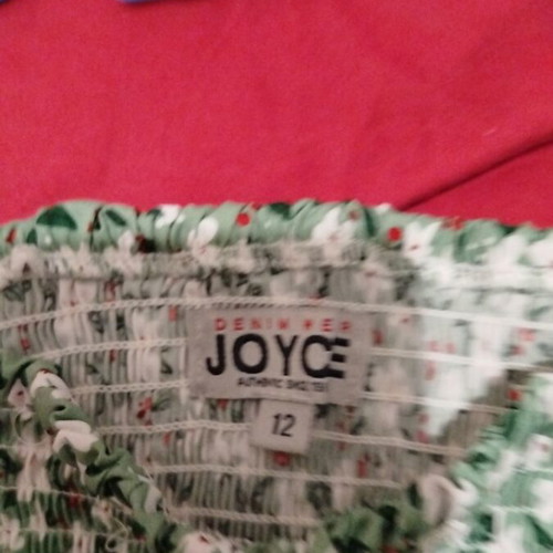 Joyce girls' dress, multicolored
