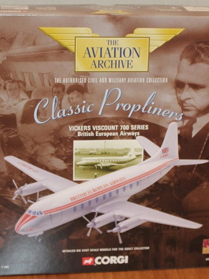 Corgi Vickers Viscount 700 Series British European Airways μοντέλο καινούργιο