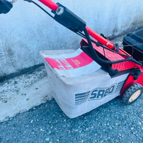 SABO Petrol Lawn Mower with Aluminum Chassis used