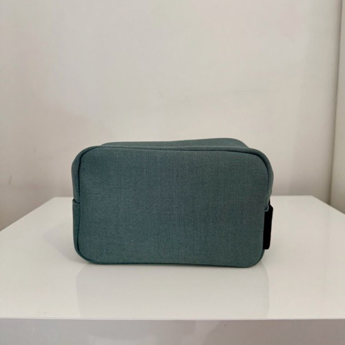 Lierac men's toiletry bag new, turquoise