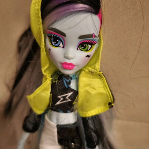 Monster High Doll Frankie Stein like new with accessories