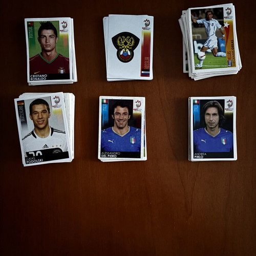 Euro 2008 Panini stickers like new
