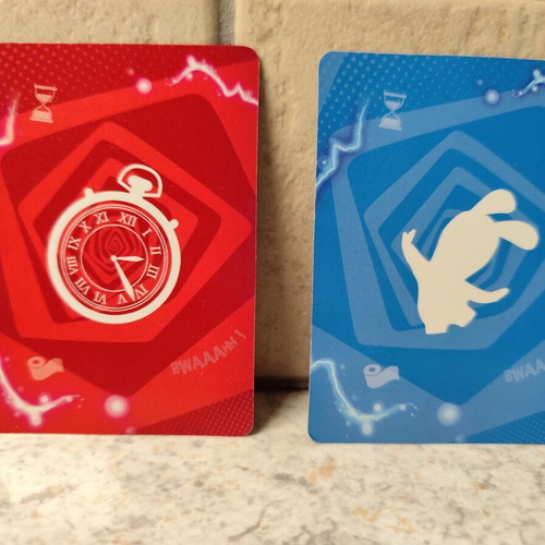Rabbids cards like new, set of 2 pieces