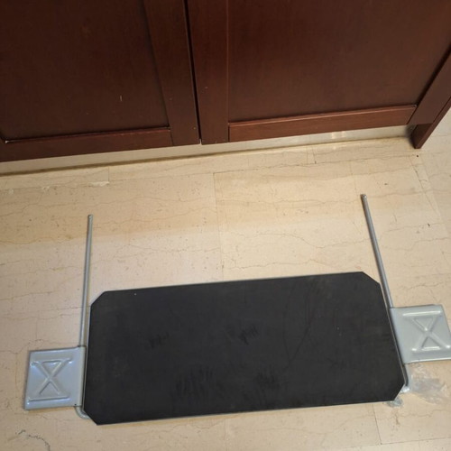 Computer stand and keyboard tray like new