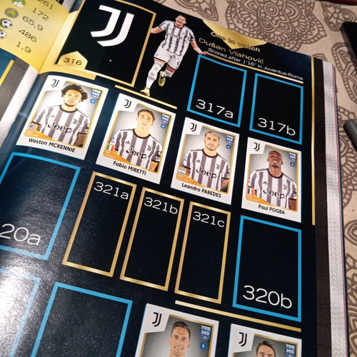 Panini Fifa 365 sticker album like new