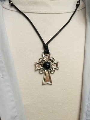Men's pendant with Anglo-Saxon cross
