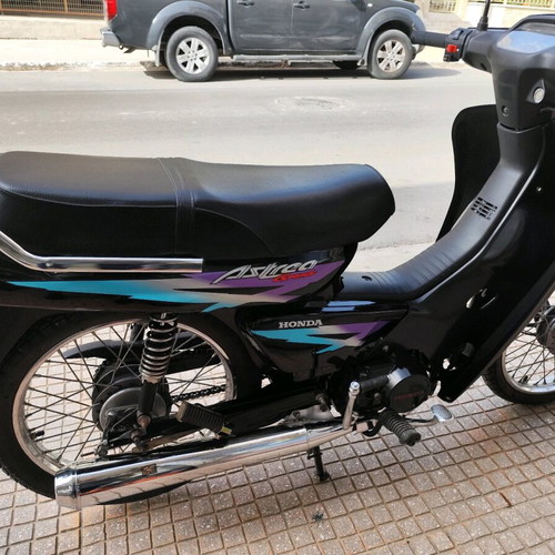 Honda Astra 100 moped refurbished, black, 97 cc, 1999