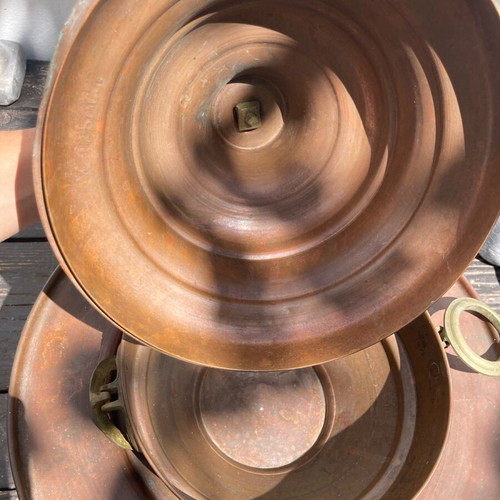 Antique copper mangali used