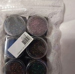 Nail decorations set, 4 pieces