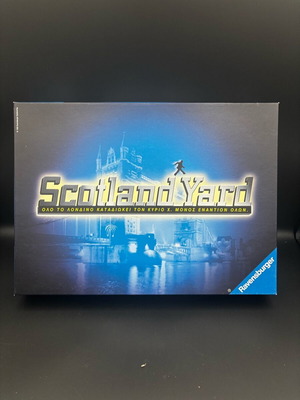 Scotland Yard Board Game 1996 like new, missing Mr. X hat