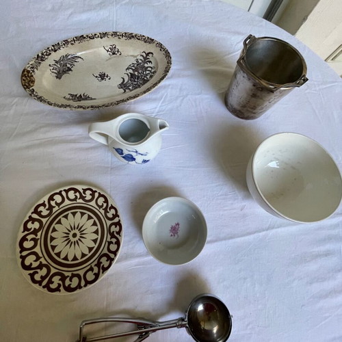 Antique Kitchenware Set
