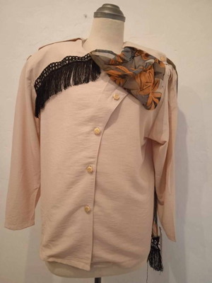 Vintage shirt 90s new, 100% viscose, one size