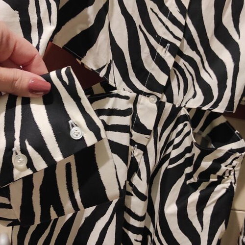 Edited mini dress like new, black and white with cutouts