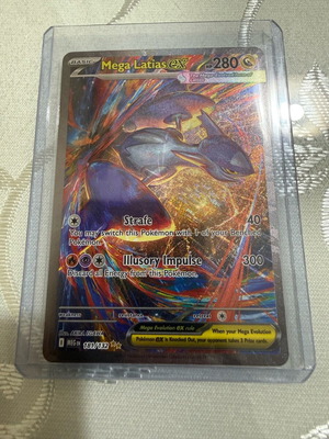 Pokemon Card Mega Latias ex 181/132 new from Mega Evolutions