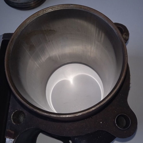 Kawasaki klr 250 cylinder piston used, std 74mm, made in Japan