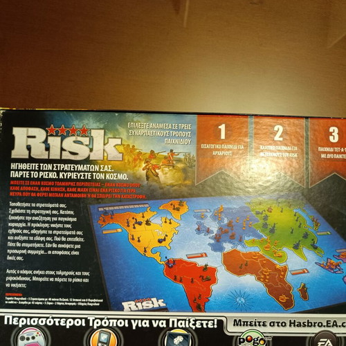 Risk board game like new, game of global domination
