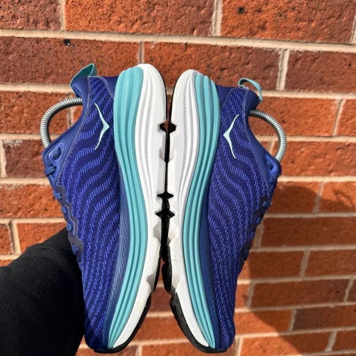 Hoka Gaviota 5 W sneakers like new, blue, size 40
