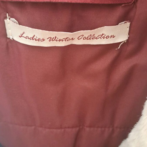 Pull & Bear women's jacket like new, burgundy with hood
