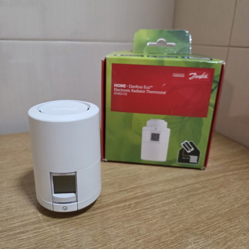 Danfoss Eco Electronic Radiator Thermostat Model 014G1115 New