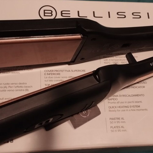 Bellissima 2-in-1 hair straightener and waver