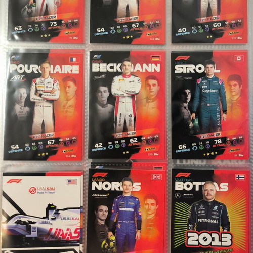 Formula 1 Topps Turbo Attax 2021 cards pack of 344, like new