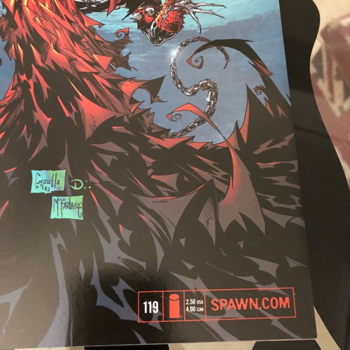 Spawn 119 new, 1st Gunslinger Spawn appearance, 1st print 2002