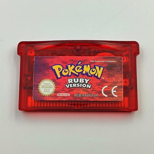 Pokemon Ruby Version Game Boy Advance used, PAL EUR