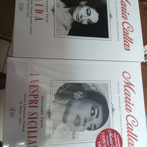 Maria Callas double CD pack new, classical music, 12 sets