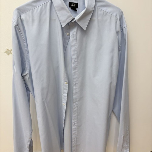 H&M men's shirt XL like new, blue turquoise