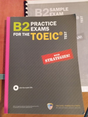 B2 Practice Exams for the TOEIC Test σαν καινούργιο με 5 CD