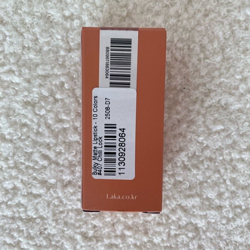 Laka&Co lipstick new, shade 407 Chilli Lock