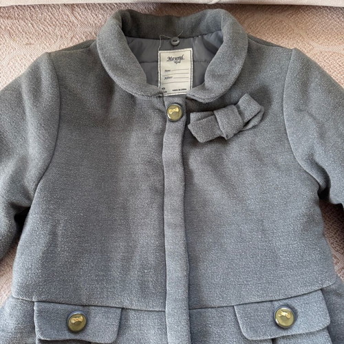 Mayoral children's coat gray like new, size 116 cm